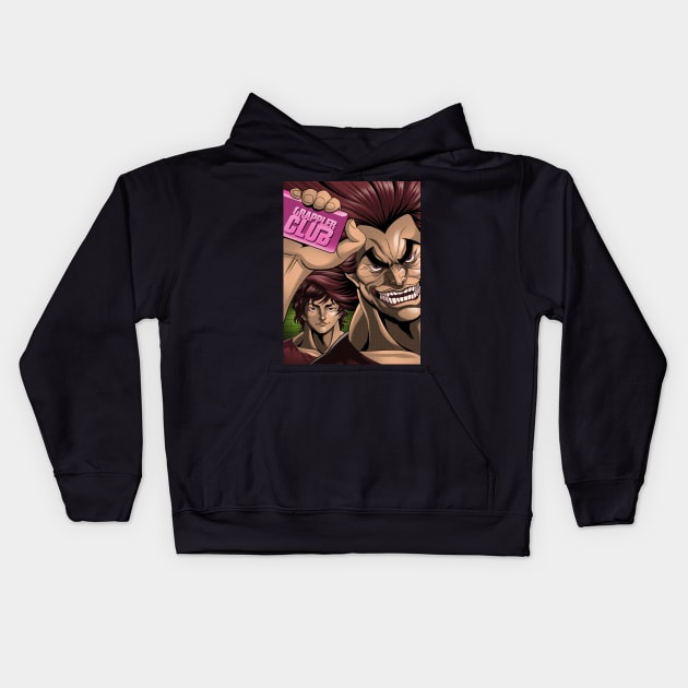 Baki Kids Hoodie by CoinboxTees